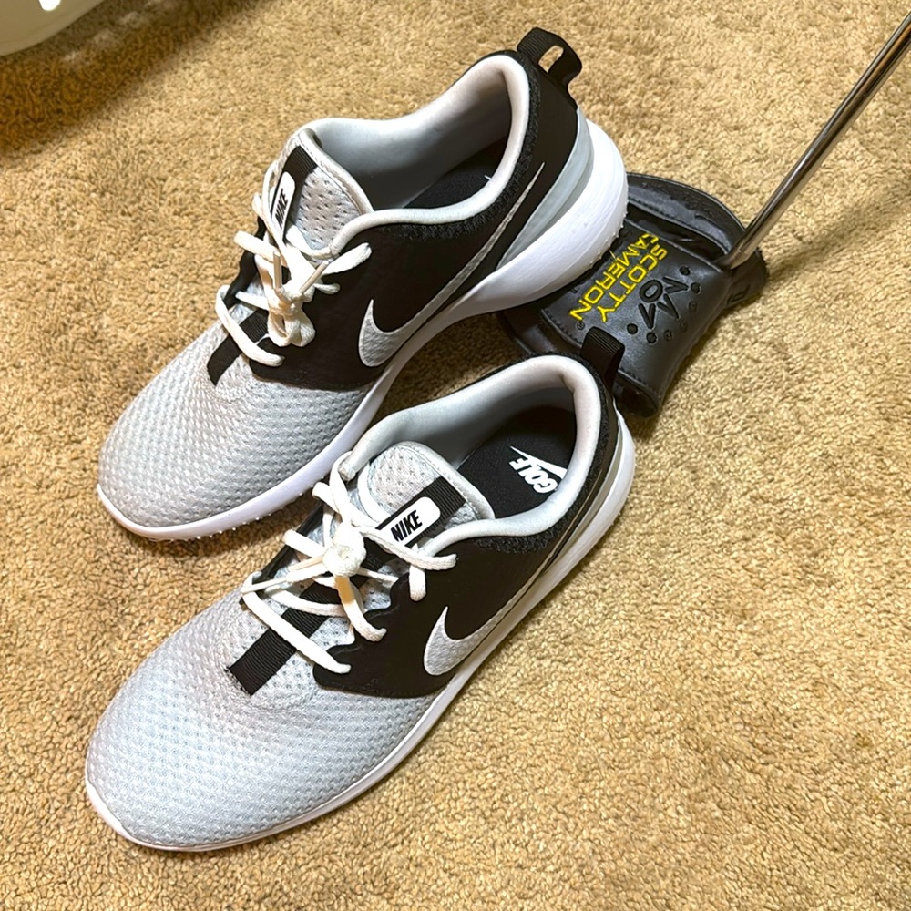 Nike Roshe Golf Pure Platinum Black